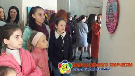 Выставка воспитанников Лицея искусств