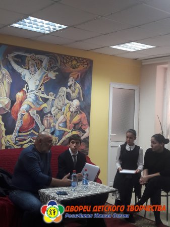 Встреча Бала Бестауты с учащимися МАН